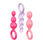 새티스파이어 애널 플러그 3종 세트