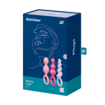 새티스파이어 애널 플러그 3종 세트