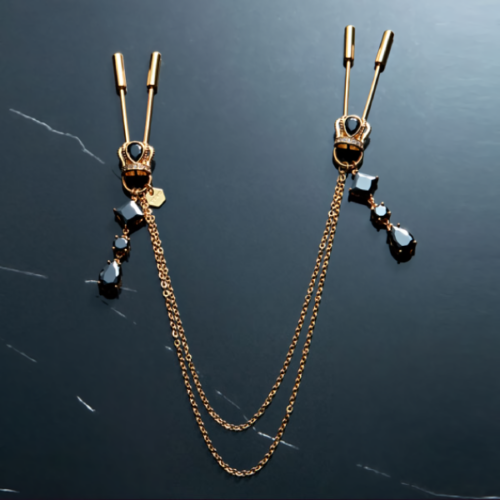 업코 왕관 체인 니플 클램프