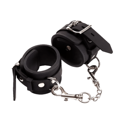 블랙아웃 실리콘 수갑