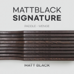 [단종] 매트블랙 시그니처 패들 - 웬지