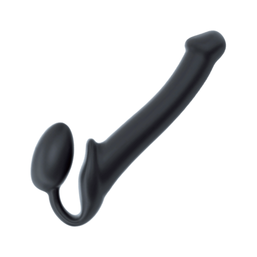 벤더블 양방향 딜도 스트랩리스 블랙