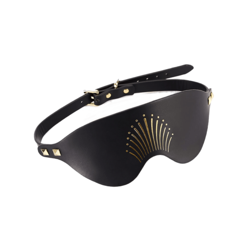 잘로 가죽 안대