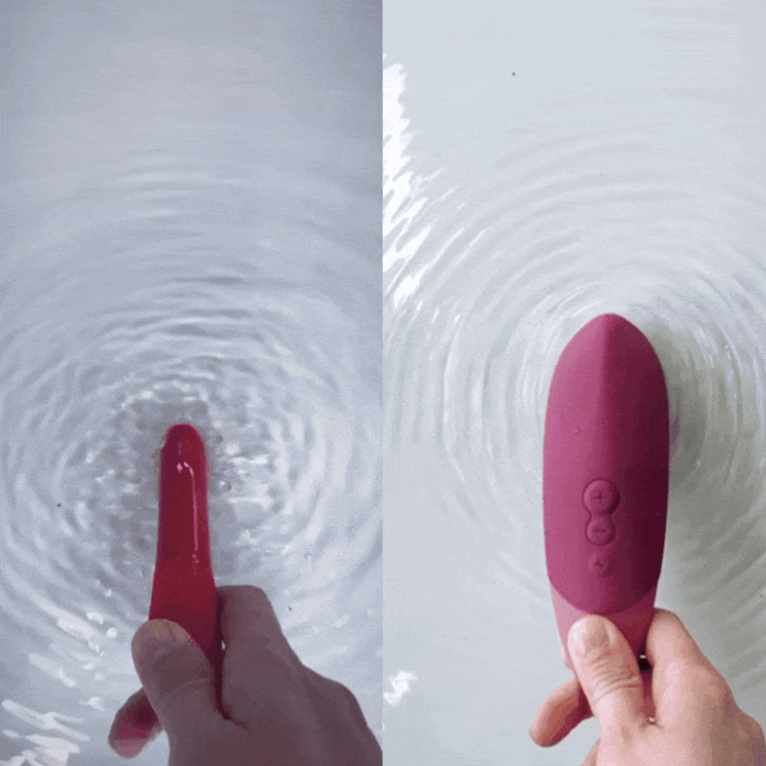 기존 진동과 울트라웨이브 진동의 비교 설명 배너