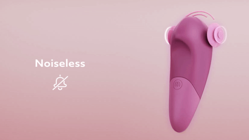 Womanizer Vibe 01의 저주파 기반 자극 기술 설명 배너