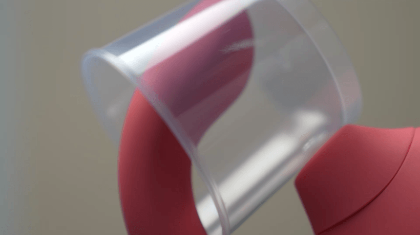 실제 사용 중 제품 반응을 보여주는 GIF