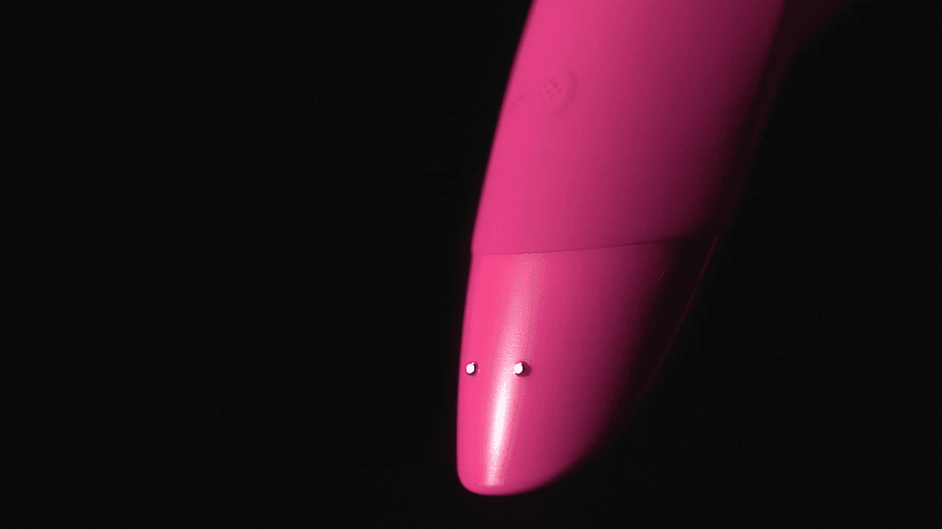 패턴별 진동 기능을 소개하는 애니메이션